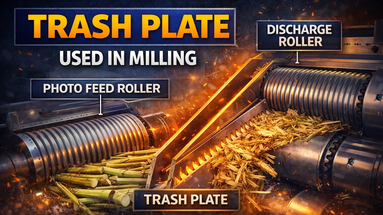 Trash Plate and It's parts 🌟🌟Working of parts 🌟🌟Setting of trash plate