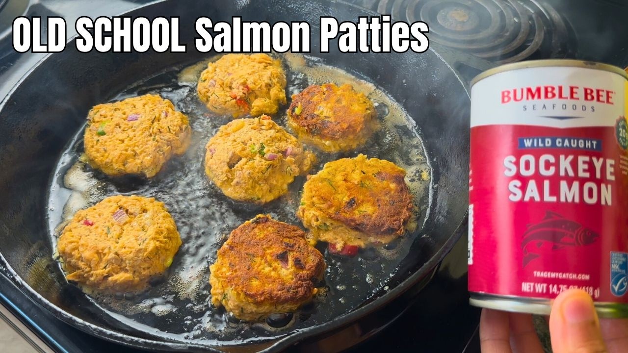 Making Delicious Salmon Cakes Has Never Been Easier! No Breadcrumb  Salmon Croquettes!