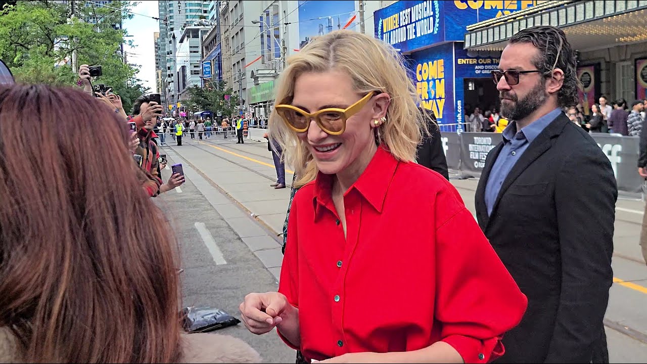 Cate Blanchett Close-Up at TIFF 2024 - Toronto International Film Festival