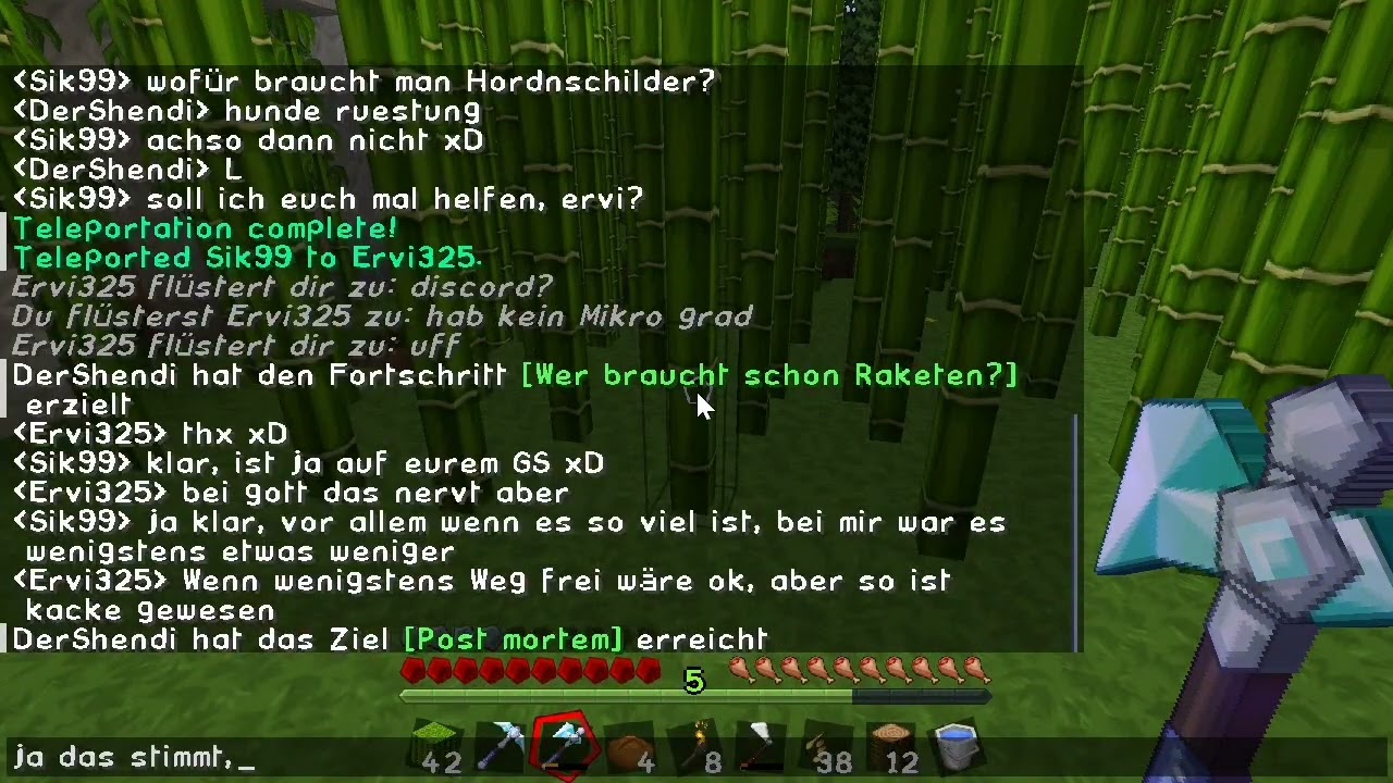 Den Nachbarn bei der Bambus-Beseitigung helfen! | Let's Play MC #282 [S13E02] | Fakeaccount1