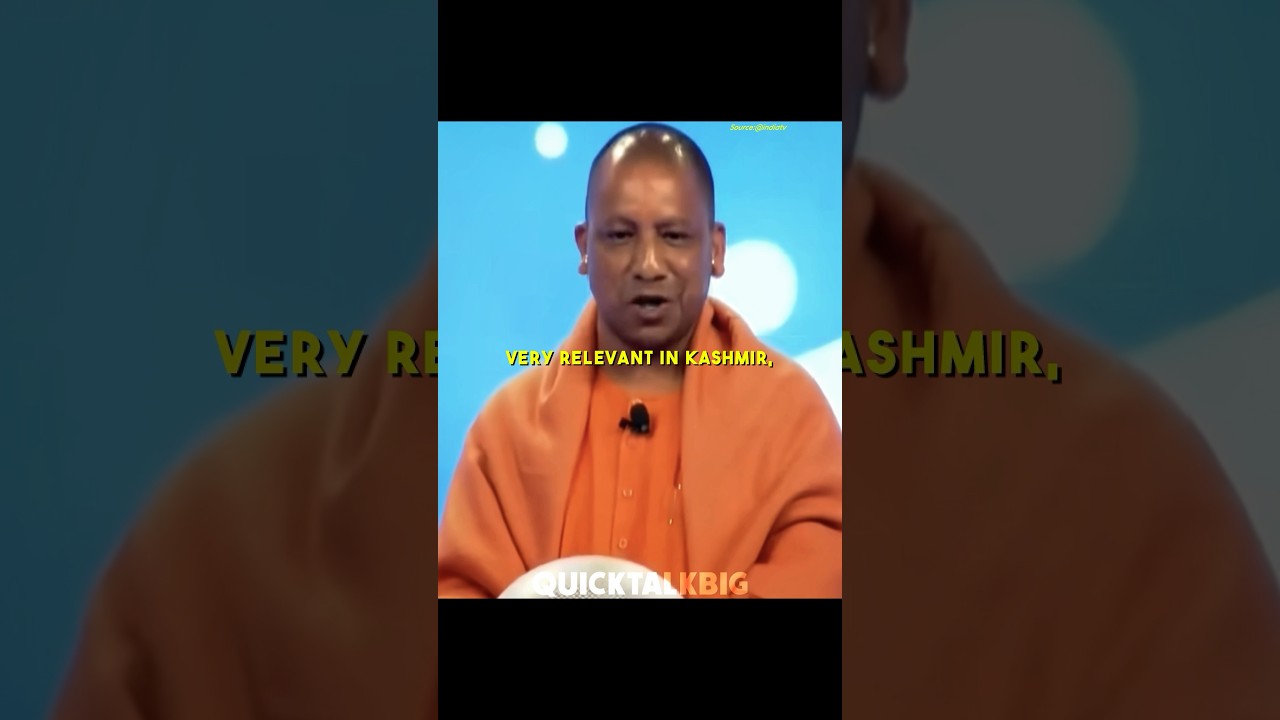 Yogi Adityanath&rsquo;s Response to a Tough Question on Politics 🤯