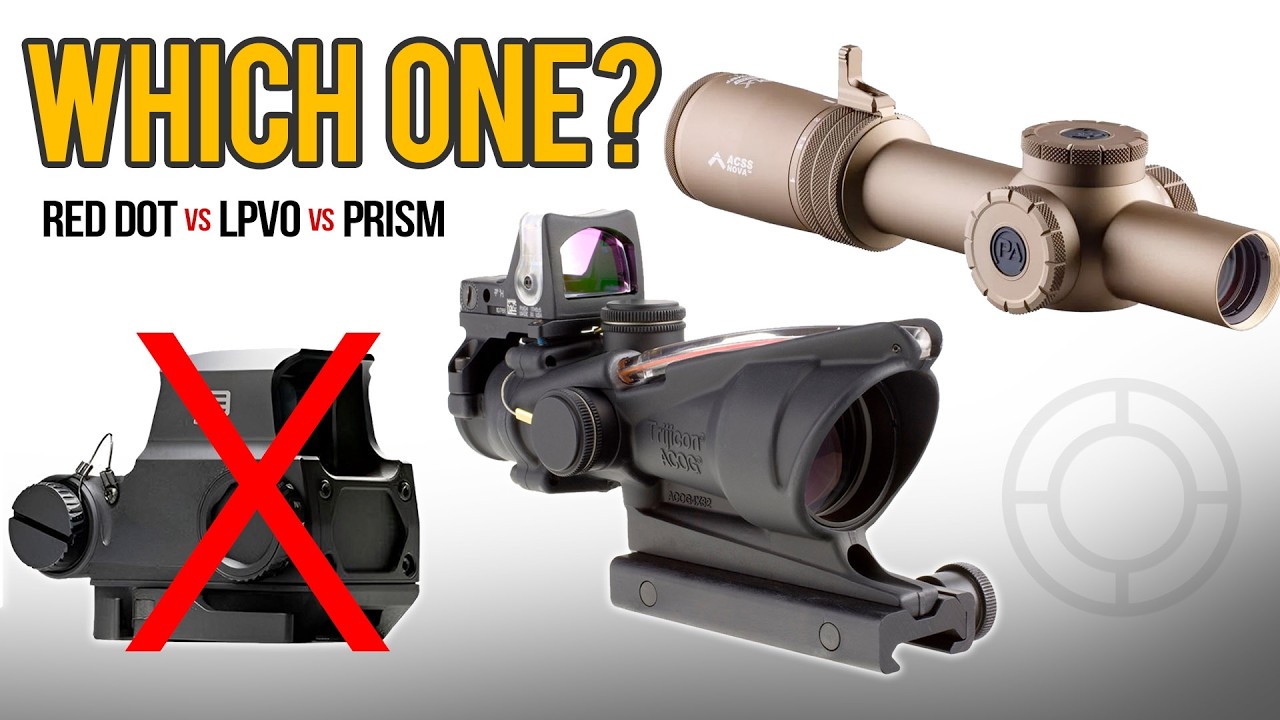 Red Dot vs LPVO vs Prism &mdash; Why Most Shooters Choose the Wrong Rifle Optic