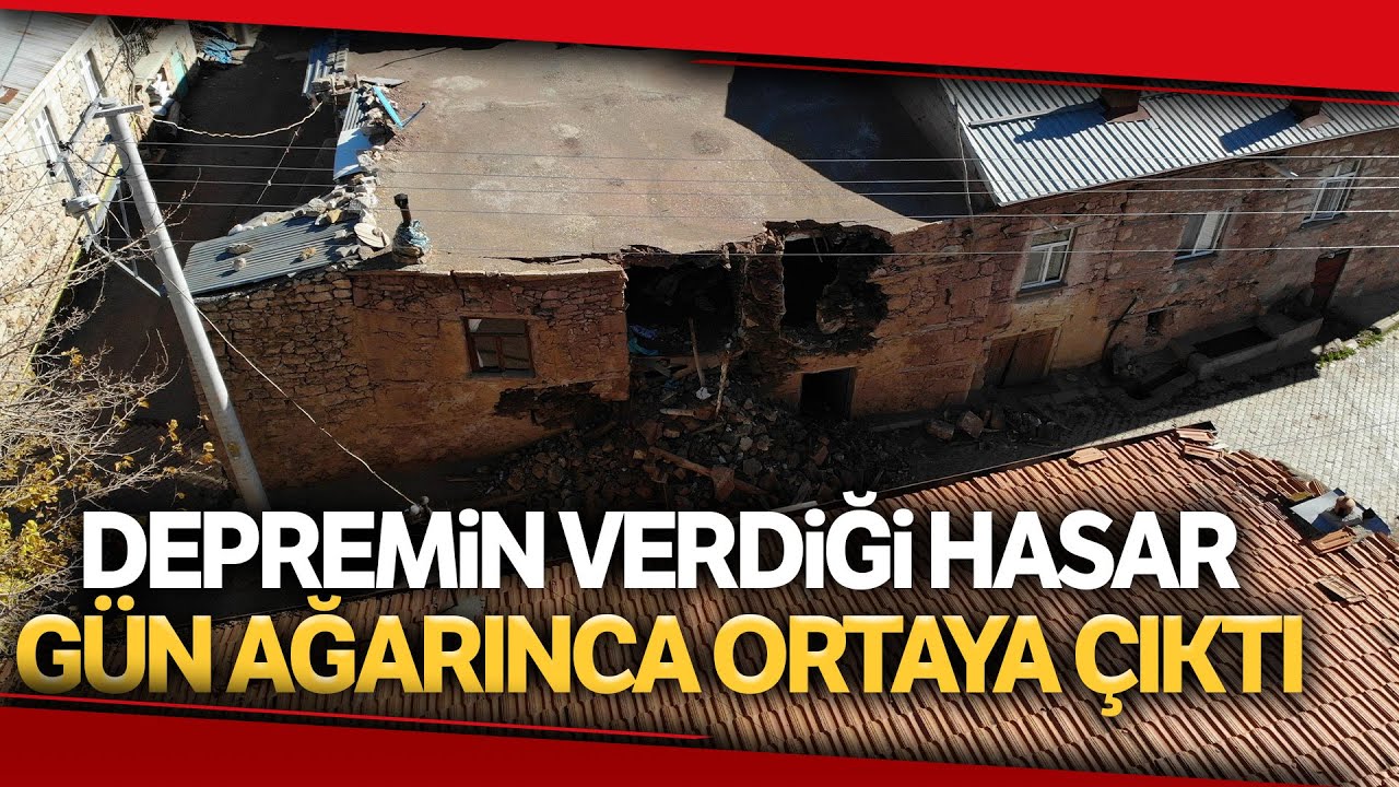 Konya'daki Depremin Bilançosu Gün Ağarınca Ortaya Çıktı