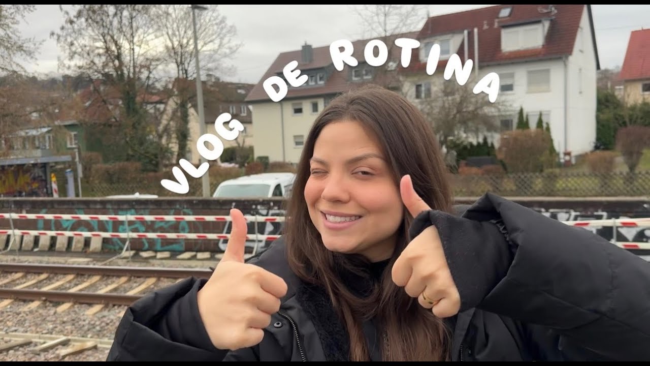 COMO É A MINHA ROTINA NA ALEMANHA? Vlog de 4 dias