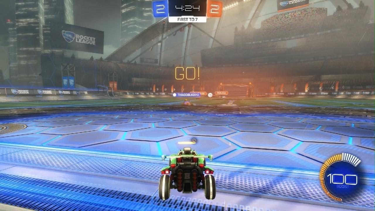 Rocket League aerial master's
