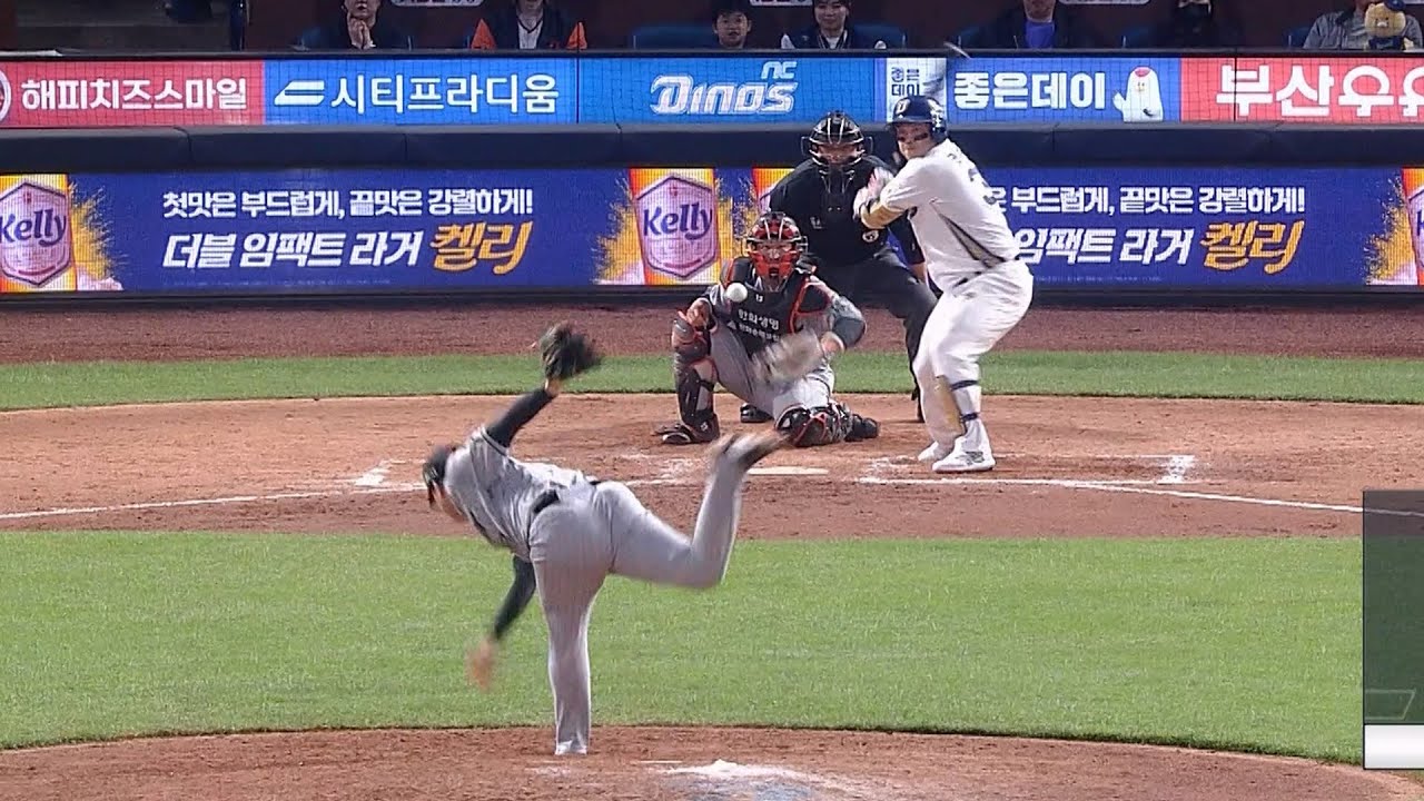 [한화 vs NC] 한승혁-권희동의 숨막히는 순간! 8구 승부의 결과는?! | 4.16 | KBO 모먼트 | 야구 주요장면