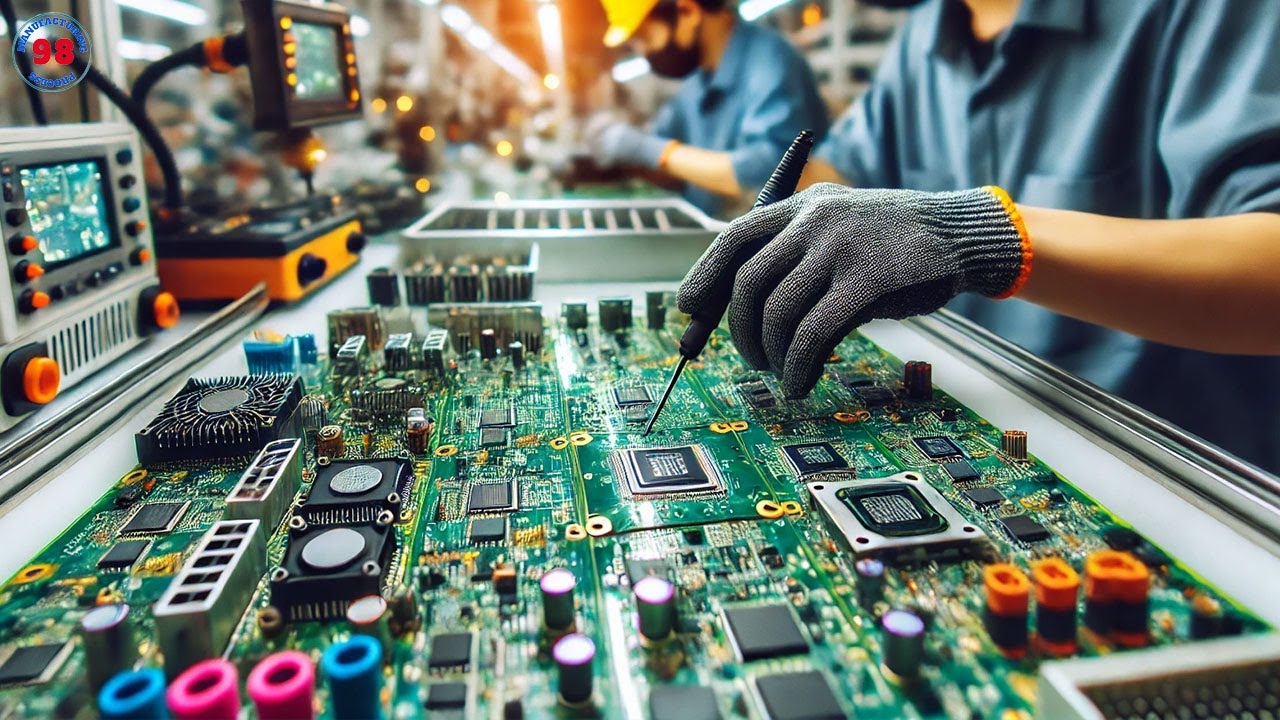 How Electronic Circuits Are Mass Produced - Inside The Excellent Mass Production Factory