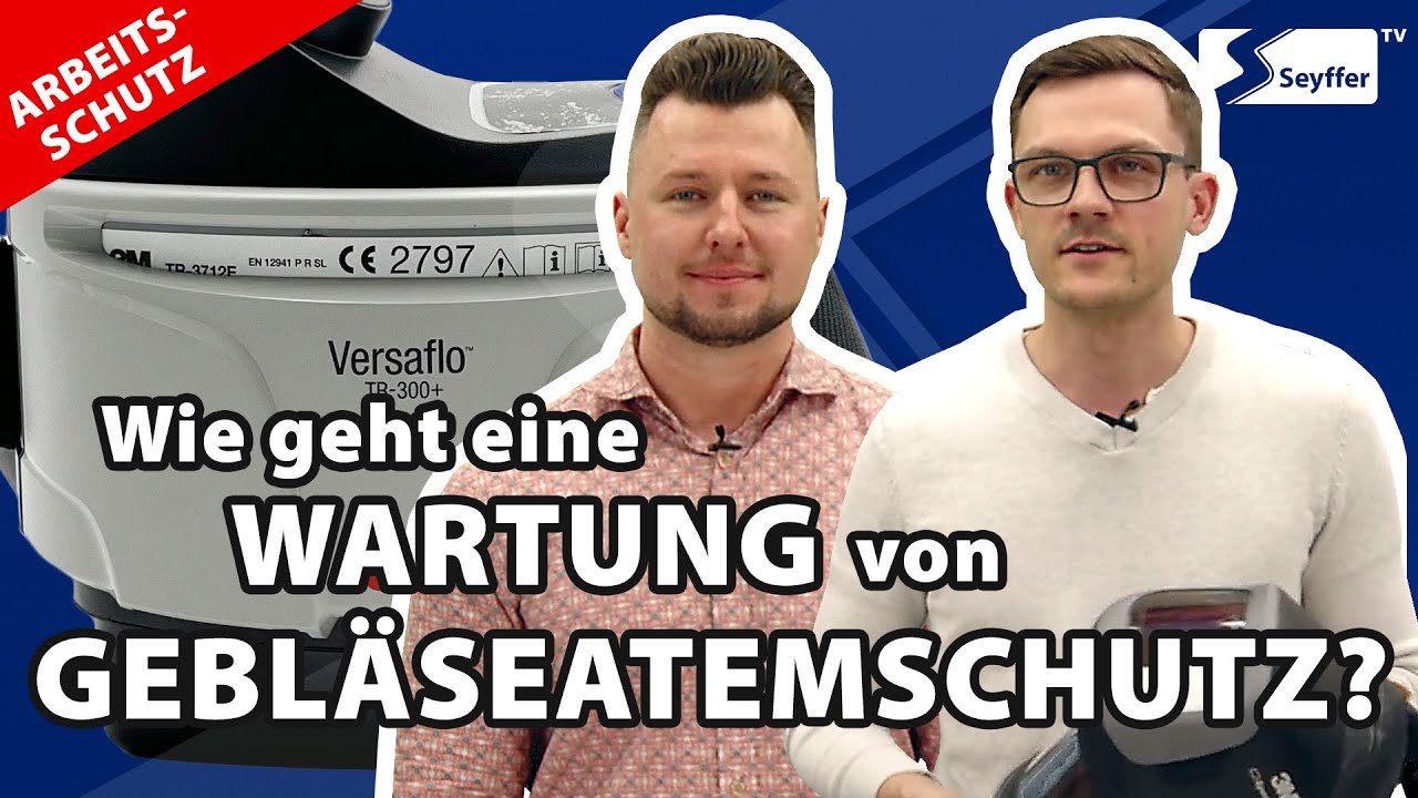 Wartung von Gebläseatemschutz
