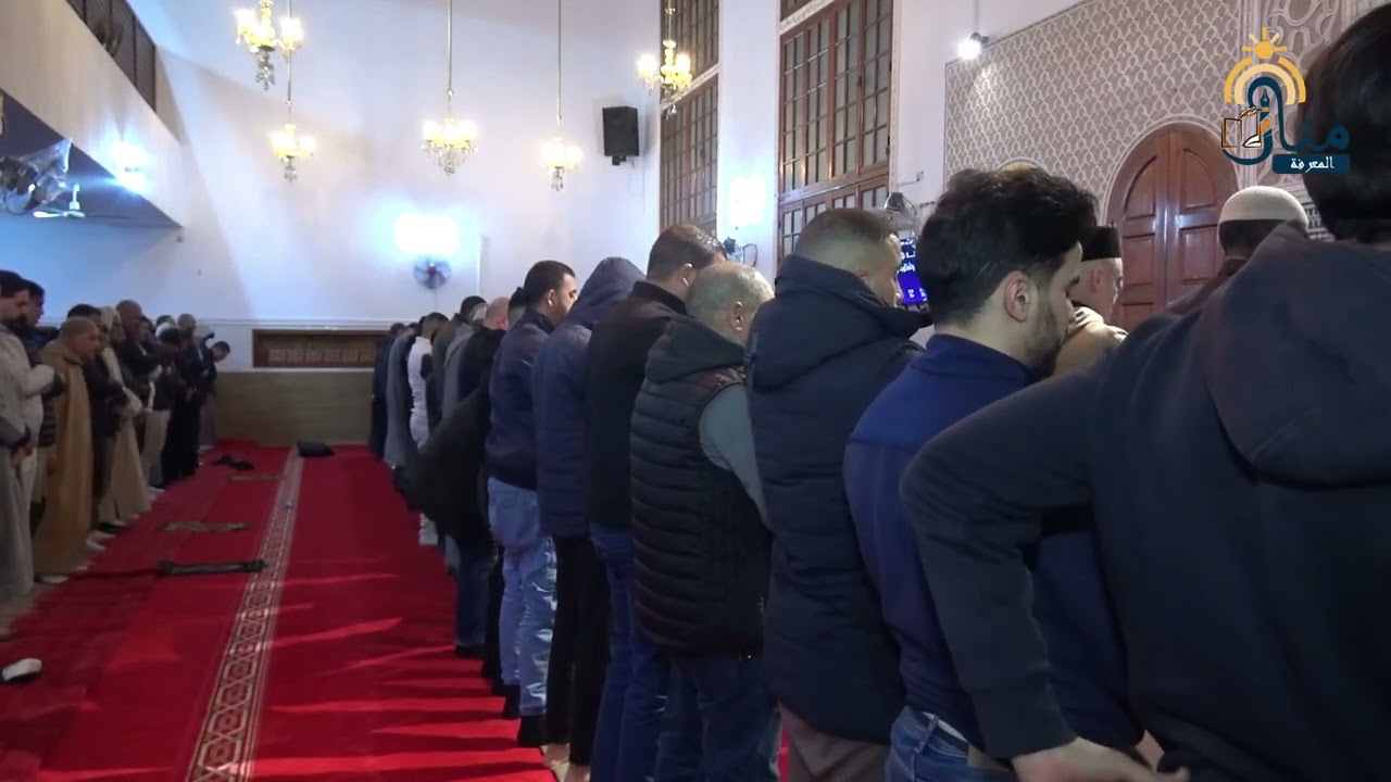 صلاة العشاء بمسجد ورش لشهر رمضان1447 القارئ محمد صغري