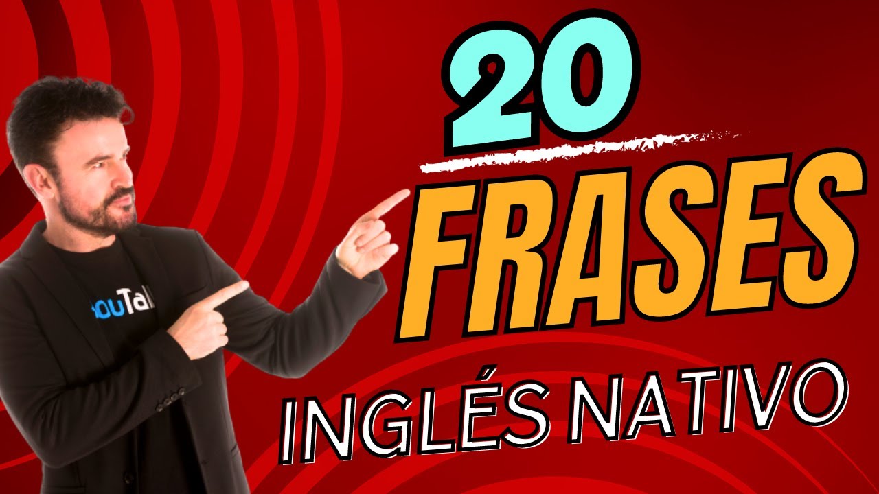 20 FRASES de INGLÉS NATIVO y su transcripción FONÉTICA / SUENA como NATIVO de una vez por todas 💪