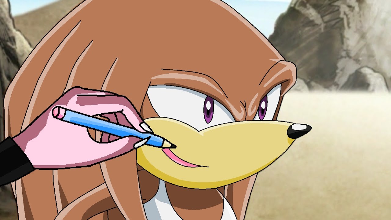 recoloring: knuckles to scadric (scadric1's request)
