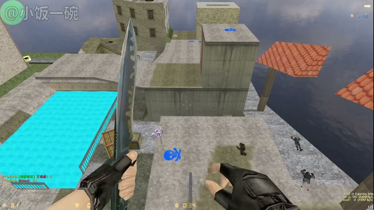 【CS1.6】VT玩滑坡秀翻警察
