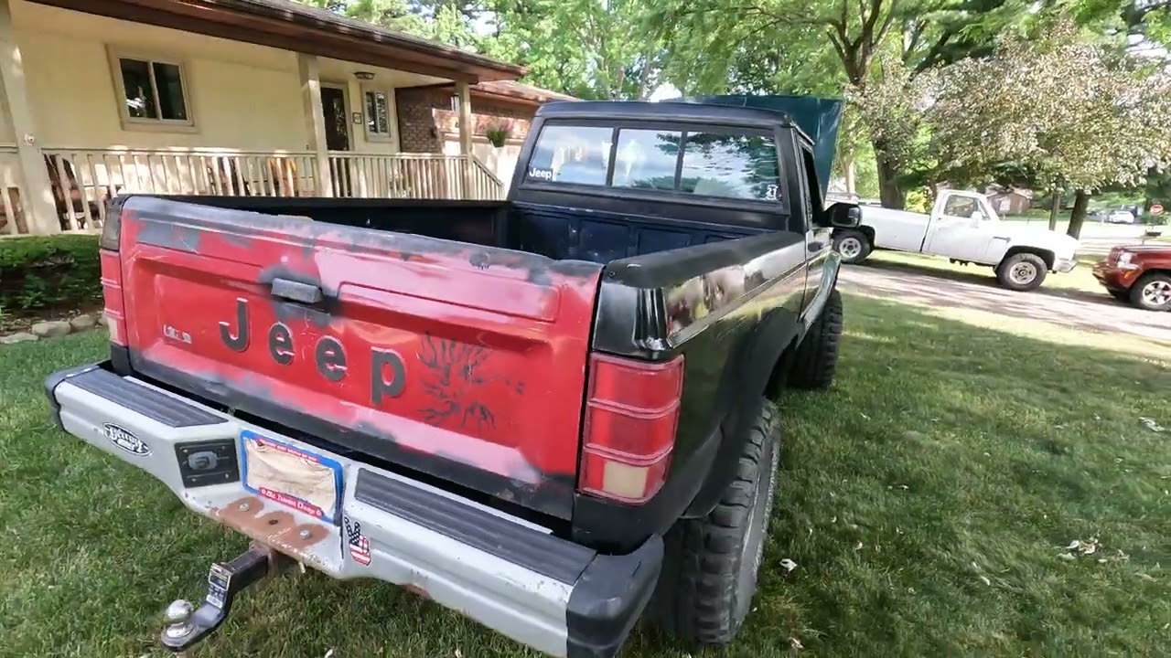 97+ dash swap jeep Comanche Walk Around