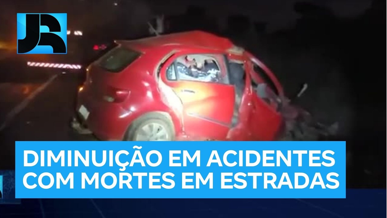 Exclusivo: dados da PRF mostram diminuição no número de acidentes com mortes nas estradas em 2025