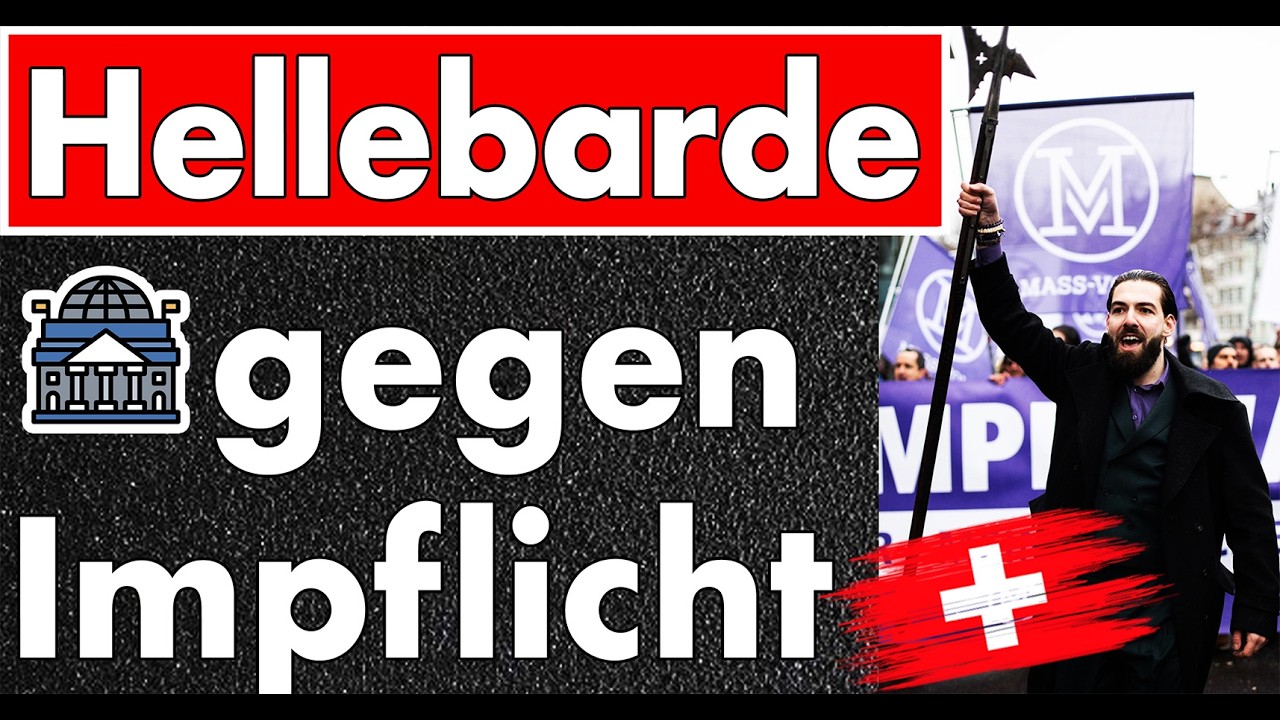 Demo gegen Impflicht wird abgebrochen! St. Gallen beendet bewilligte Demo wegen Hellebarden?