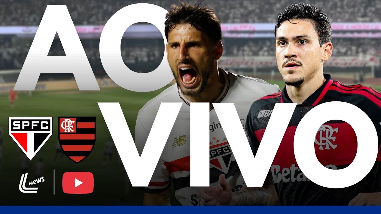 FLAMENGO X SÃO PAULO AO VIVO DIRETO DO MORUMBIS - BRASILEIRÃO AO VIVO - JOGO DO FLAMENGO AO VIVO
