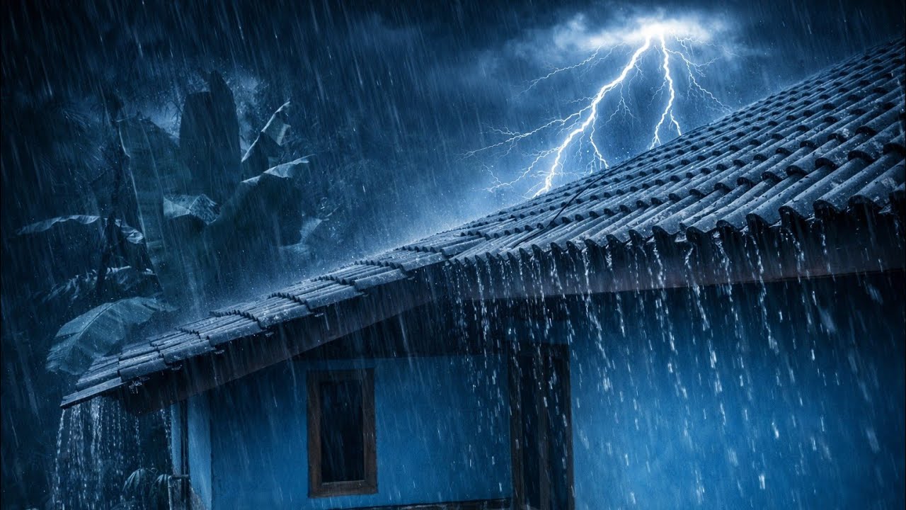 Rain Sounds for Sleeping | Fall Into Deep Sleep with Rain White Noise