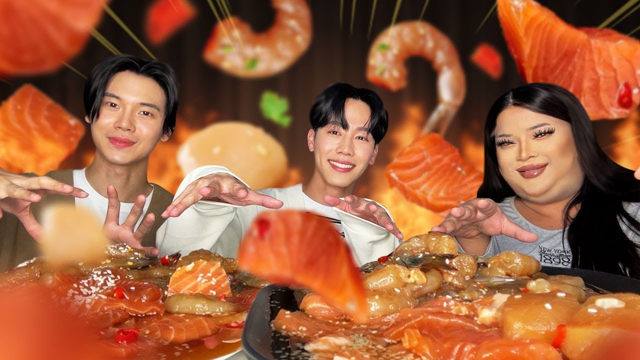 EAT อีส มารูอ้วย | EP.126 ทะเลดอง แต่คลิปไม่ดอง กับสองคนนี่ หยิ่น วอร์และน้องเต้าทึง ร่วมทานอร่อยมาก