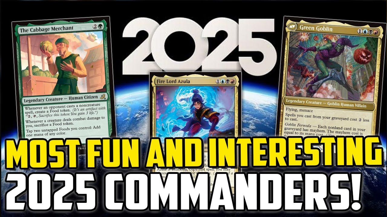 Топ-21 самых ВЕСЕЛЫХ и ИНТЕРЕСНЫХ командиров 2025 года! - Magic: The Gathering