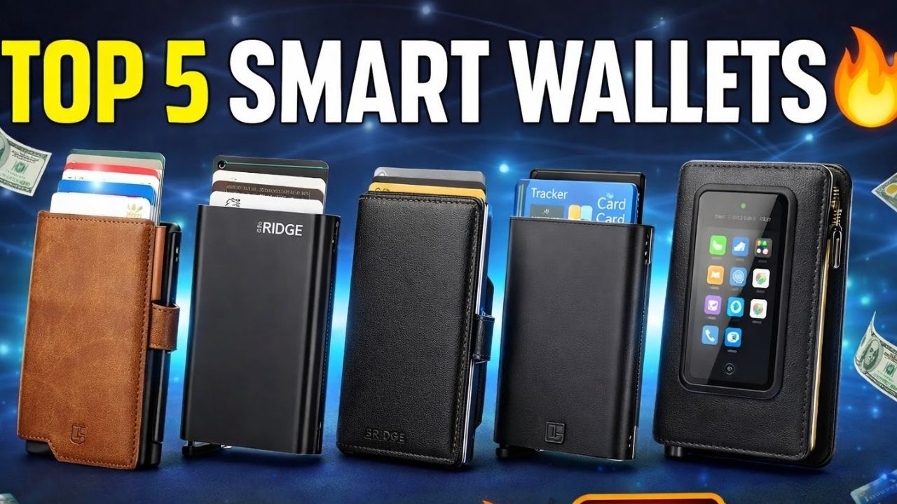 Top 5 Best Smart Wallets 2026 | RFID Blocking & GPS Tracker Wallets You Must See