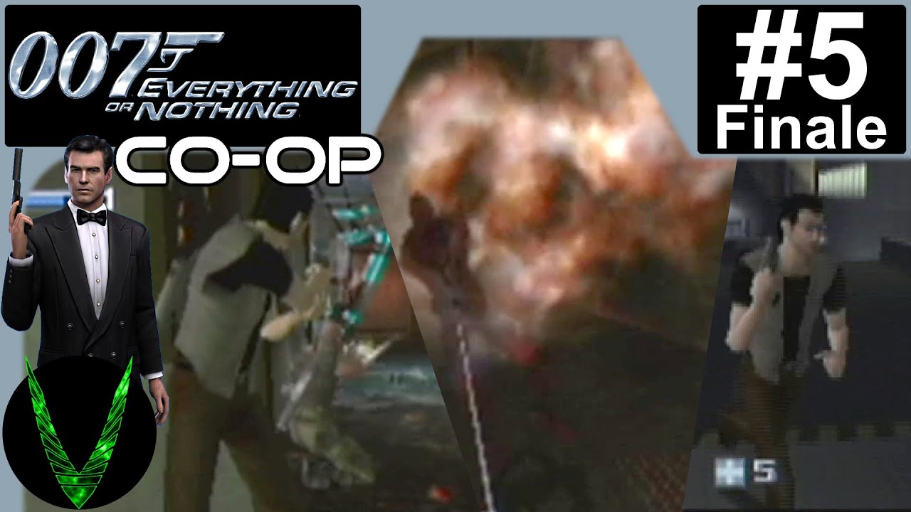 Escaping the Villain's Exploding Lair | James Bond 007: Everything or Nothing Co-op #05 (Finale)