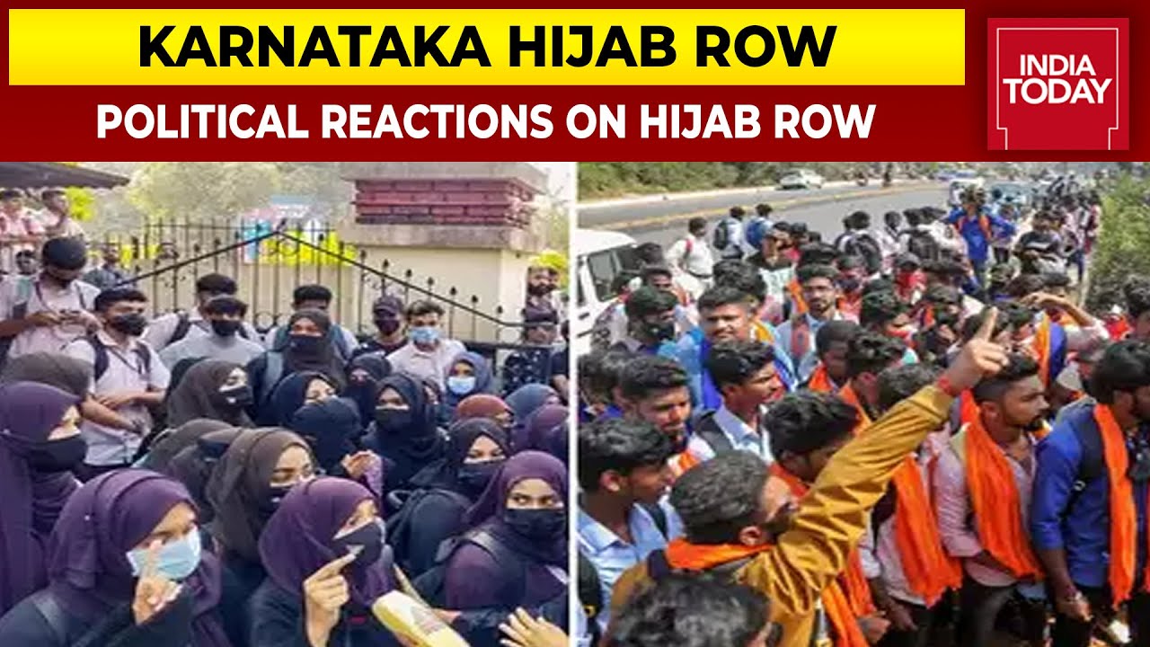 Karnataka Hijab Row: Major Showdown Over Hijab In Karnataka; Here Are Some Political Reactions