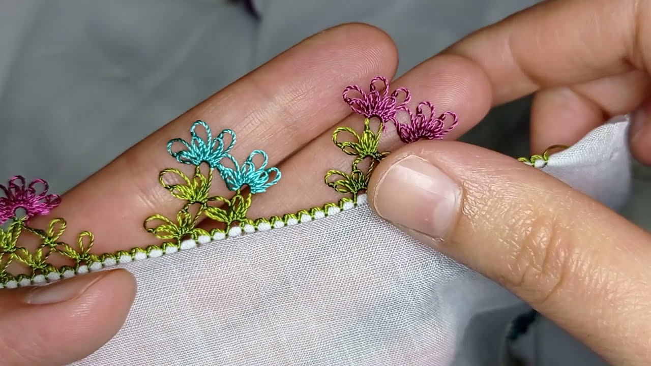 SİNEK KANADI DAĞ İLE KOLAY İĞNE OYASI ANLATIMI #KOLAYOYA #SİNEKKANADI #iğneoyası