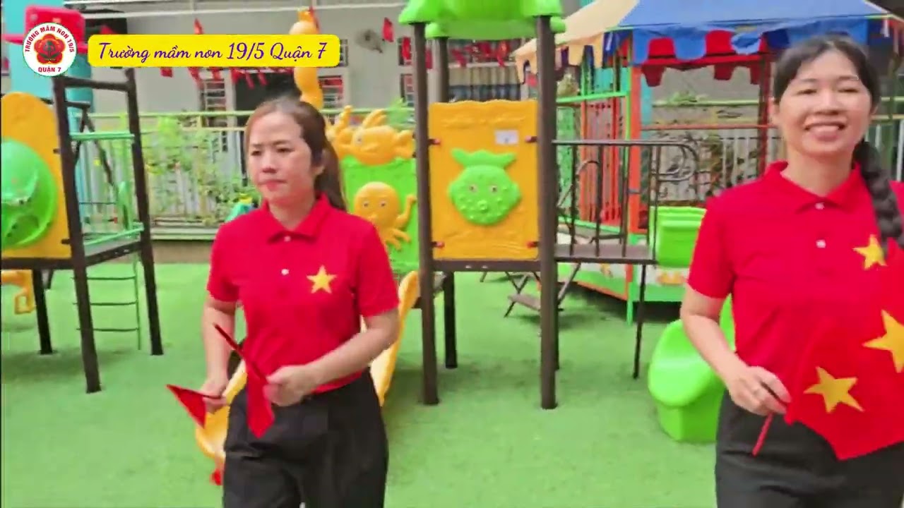 ❤️TRƯỜNG MẦM NON 19/5 - QUẬN 7 ĐỒNG DIỄN CHÀO MỪNG 50 NĂM GIẢI PHÓNG MIỀN NAM, THỐNG NHẤT ĐẤT NƯỚC❤️