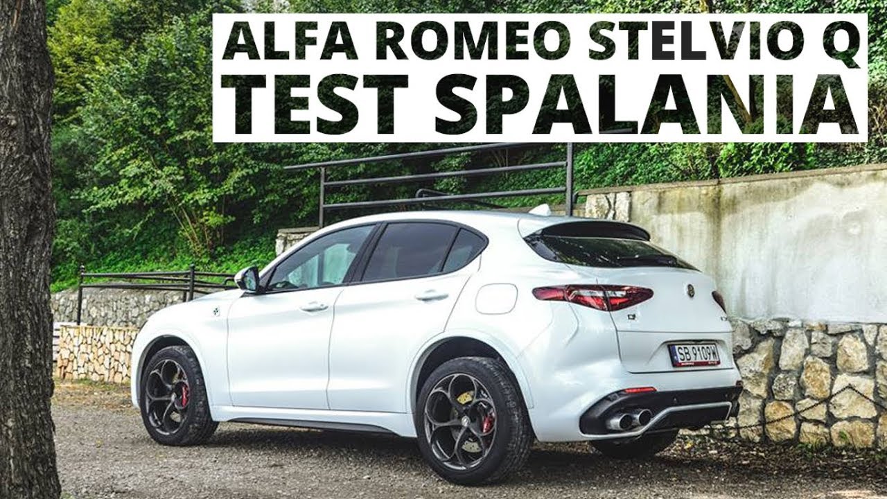 Alfa Romeo Stelvio Quadrifoglio 2.9 V6 Biturbo 510 KM (AT) - pomiar zużycia paliwa