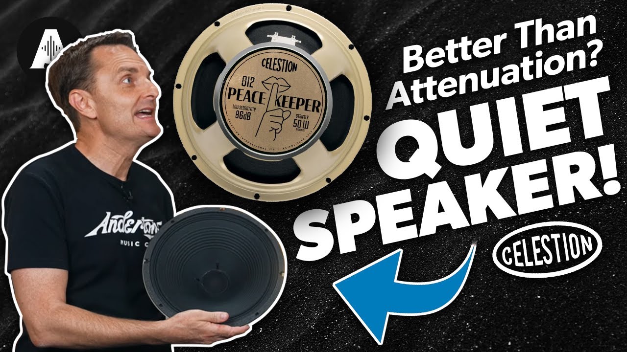 A New Way To Get Loud Amp Tone At Home Volume? - Celestion Peacekeeper Speaker
