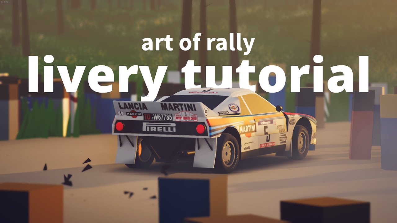 art of rally - Livery Mods Tutorial