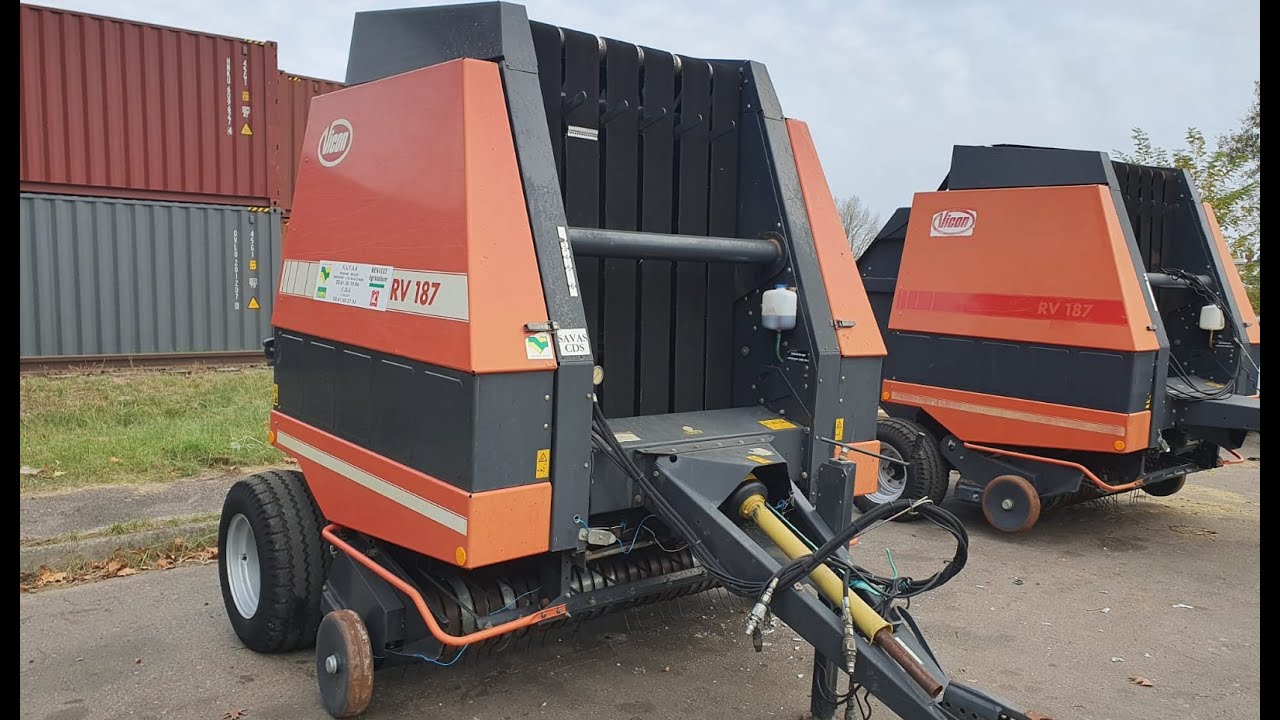 Пресс-подборщик Vicon RV 187  | Прокрутка