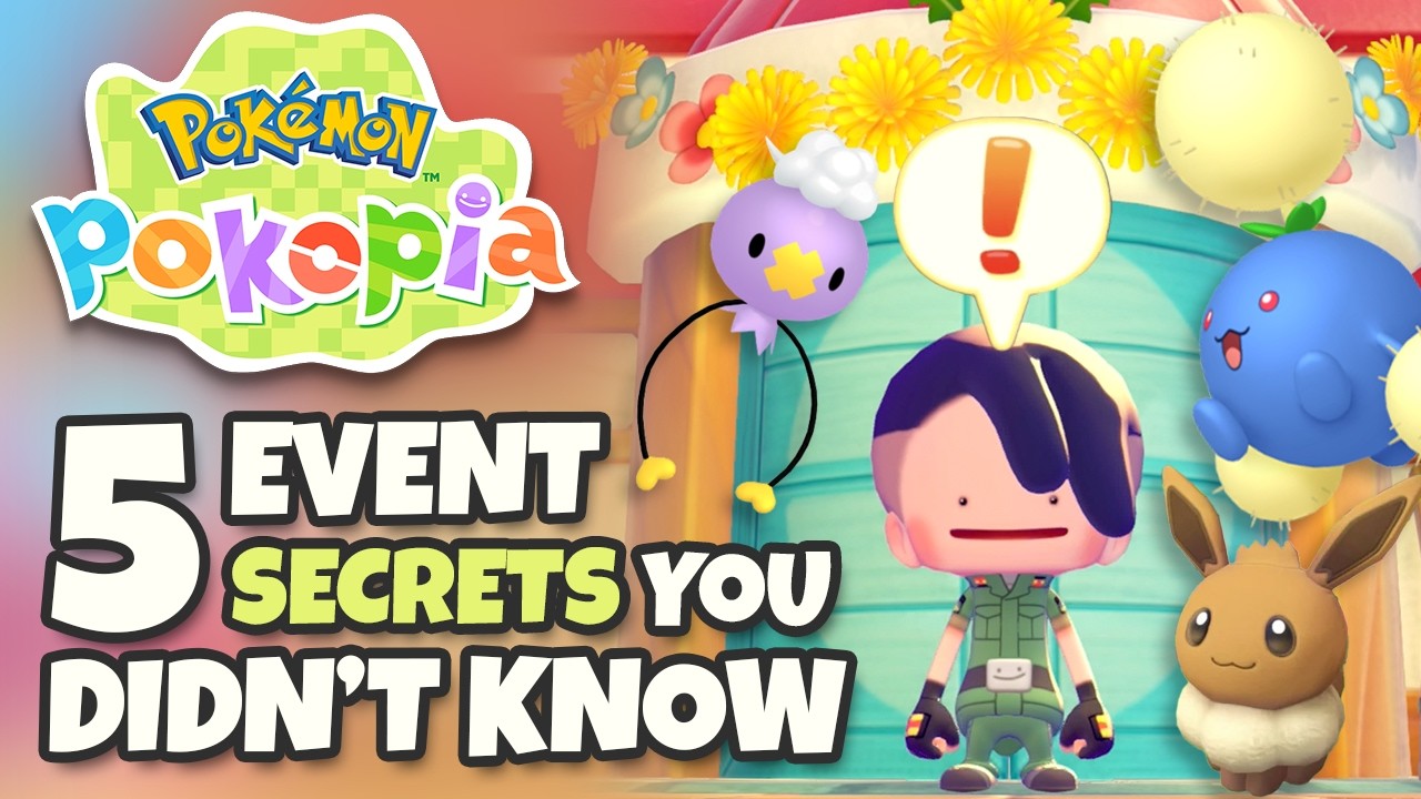 Pokemon Pokopia: 5 Event SECRETS You Didn't Know!!