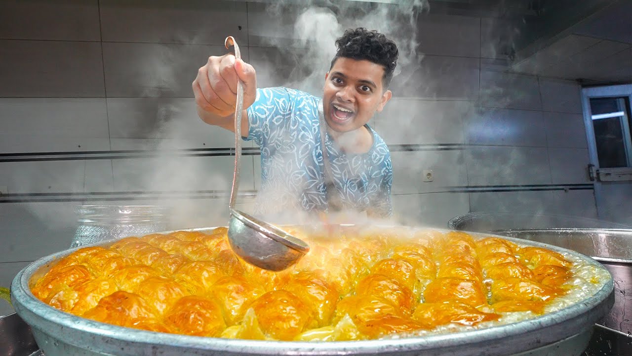 AUTHENTIC Baklava FACTORY TOUR - Irfan's View