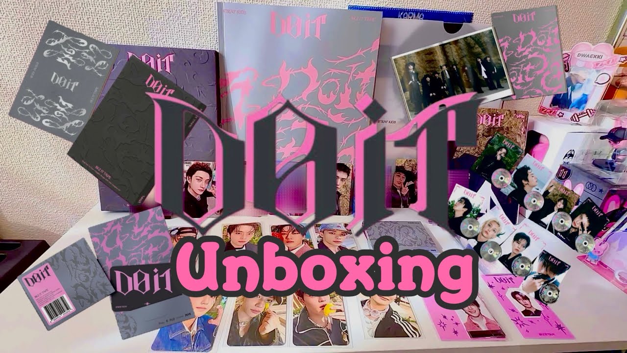 Stray Kids SKZ IT TAPE album UNBOXING #straykids #straykidsskzittape