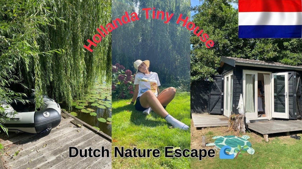 Hollanda Köy Yaşamı Tiny House | Nature&Canal View