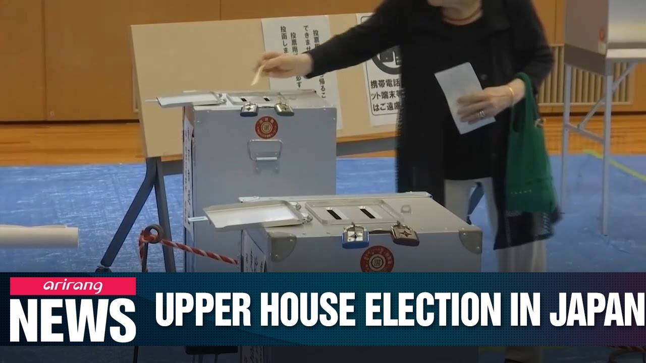 Japan's upper house election begins on Sunday