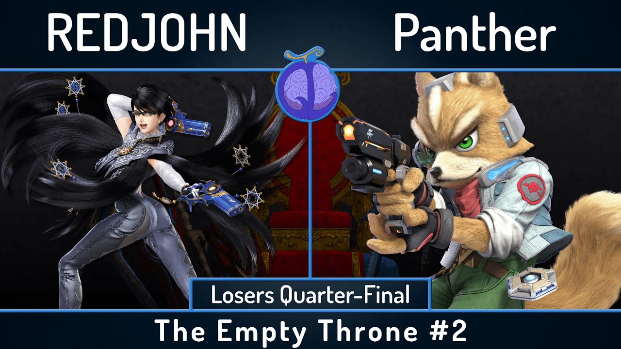 The Empty Throne # 02 | REDJOHN (Bayonetta) vs Panther (Fox) | Losers Quarters | SSBU Smash Ultimate
