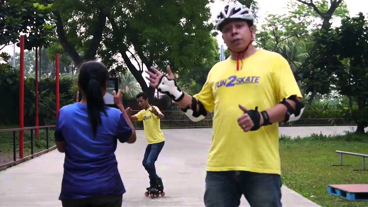 How to brake on inline skates - Spin Stop - Fun2Skate