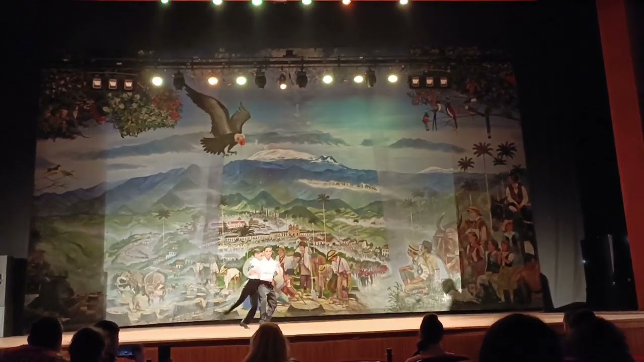 Andr&eacute;s Olaya y Daniel Cano Subcampeones 2022 escenario profesional tangovia manizales