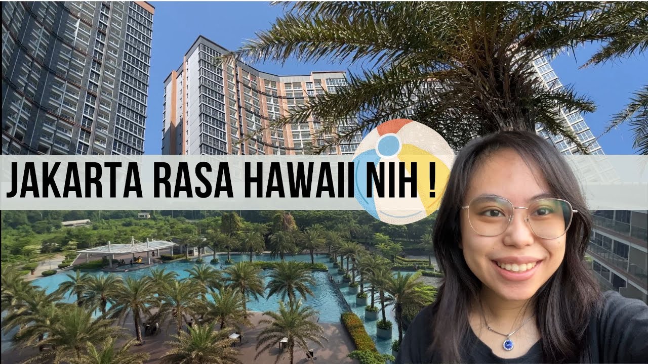 STAYCATION DI APARTEMENT GOLD COAST PIK 2 // JAKARTA RASA HAWAII !