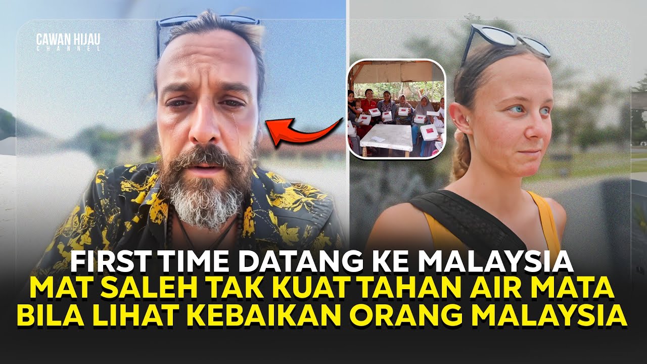 Mat Saleh Terkejut Sampai Sebak! Kebaikan Orang Malaysia Memang Di Luar Jangkaan