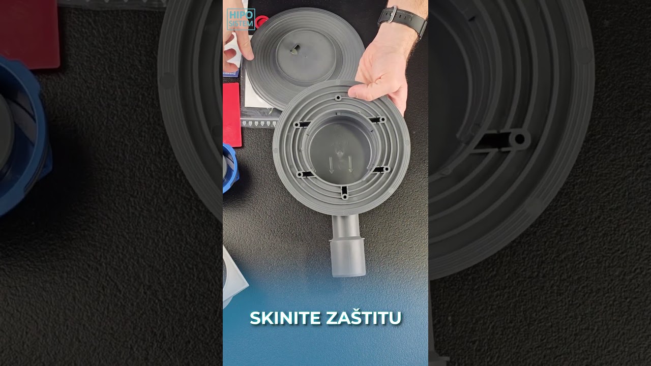 🔥 HL90Prblue &ndash; Podni slivnik sa PRIMUS BLUE suvim sifonom! 💧🚿