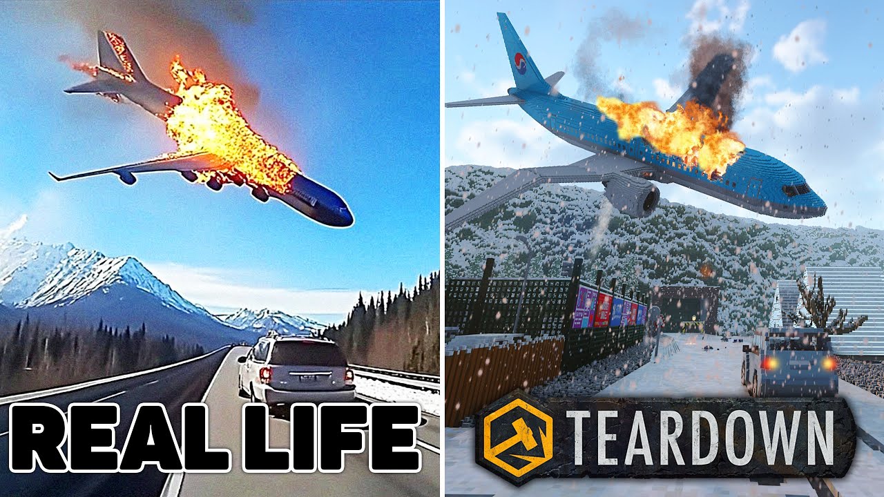 Airplane accidents Based on Real Life Incidents #6 | Teardown