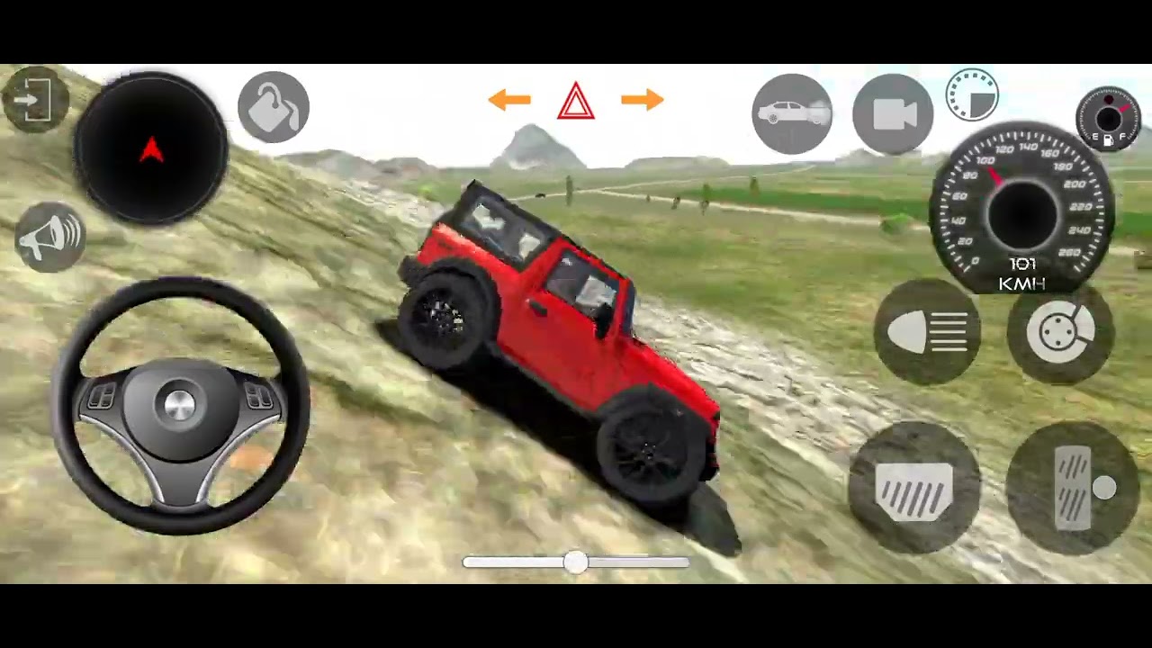 Ramp Indian Thar - Indian Thar Racing 3D - Indian Thar Android Gameplay ♥️🚗💯 #comedy #funny 