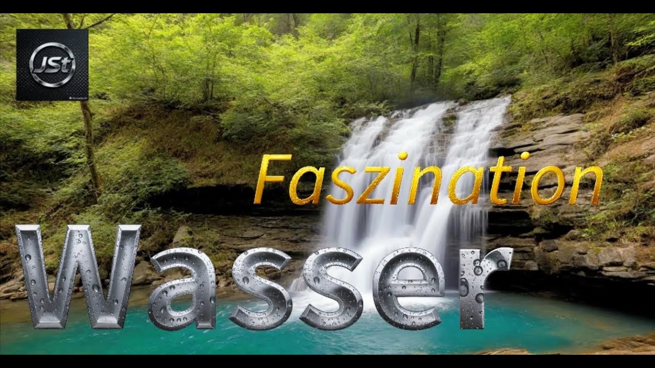 Faszination Wasser, atemberaubende Wasserfälle, entspannende Hintergrundmusik, entspannend,