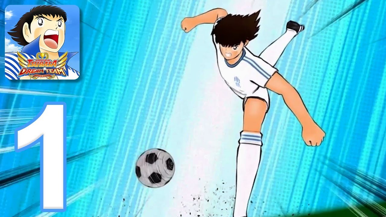 Captain Tsubasa: Dream Team - Gameplay Walkthrough Part 1 - Tutorial (iOS, Android)