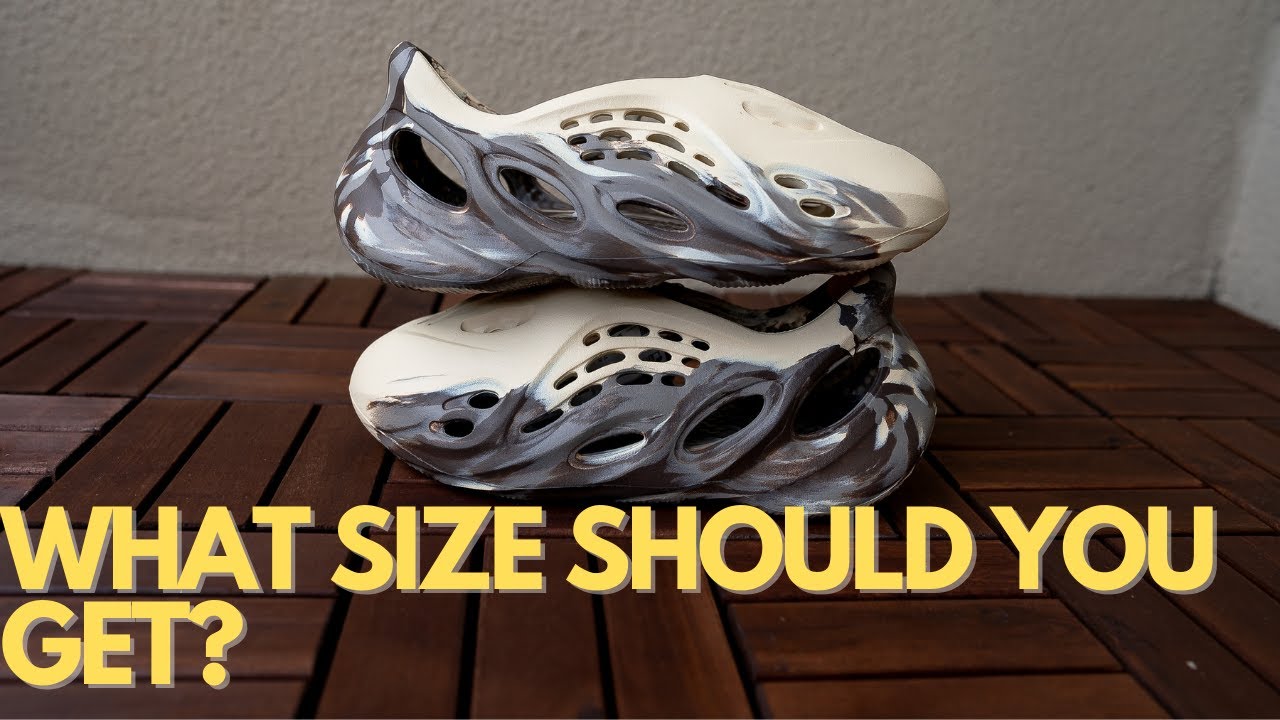 What Size Should You Buy In The YZY Adidas Cream Clay Foam Runners? | Yeezy Foam Size Guide