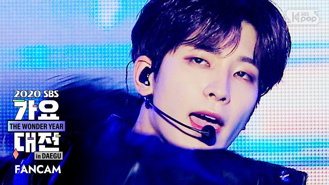 [2020 가요대전] 세븐틴 원우 '24H' 페이스캠 (SEVENTEEN WONWOO FaceCam)│@2020 SBS Music Awards