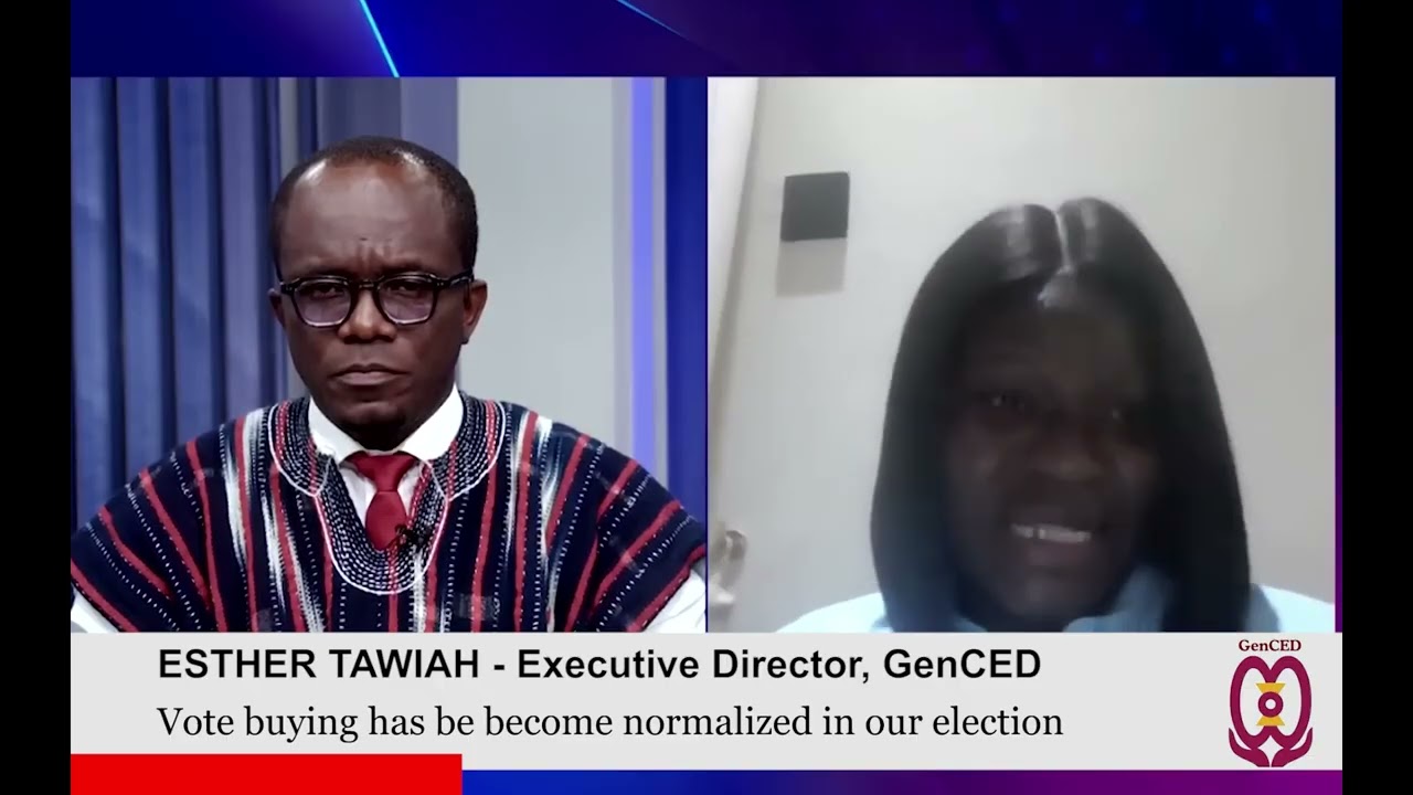 GenCED - Vote Buying has become normalized in Ghanaian politics